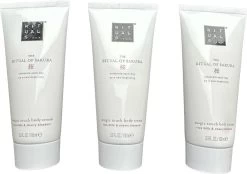 Rituals The Ritual Of Sakura Magic Touch Body Cream 100 Tube - 3 Pack - Rice Milk En Cherry Blossom -Lichaamsverzorging 1200x843