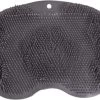 JEKO® - Voetscrubber - Douche Borstel - Voetmassage - Douchemat Antislip Zuignappen - Massage Mat - Voet Verzorging - Rug Wasser - Voetwasser - Grijs