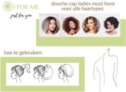 1FORME Douchemuts Dames Zero Waste – Droog Haar Thuis / Vakantie – Douchekap Satijn / PE Zwart 12 1FORME Douchemuts Dames Zero Waste – Droog Haar Thuis / Vakantie – Douchekap Satijn / PE Zwart -Lichaamsverzorging 1200x873