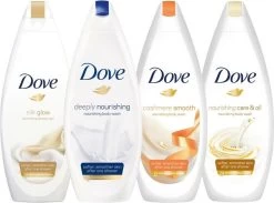Dove Silk Douchegel - 6 X 500ml - Voordeelverpakking -Lichaamsverzorging 1200x890