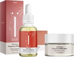 Naïf Magical Mom Geschenkset - Lichaamsolie & Bellybalm - Voordeelverpakking 90 + 100ml - Met Natuurlijke Ingrediënten -Lichaamsverzorging 1200x930 1