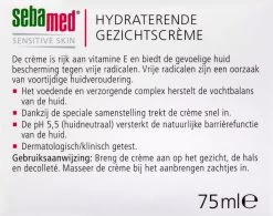 Sebamed Hydraterende Gezichtscrème - Huidverzorging - 75 Ml -Lichaamsverzorging 1200x949