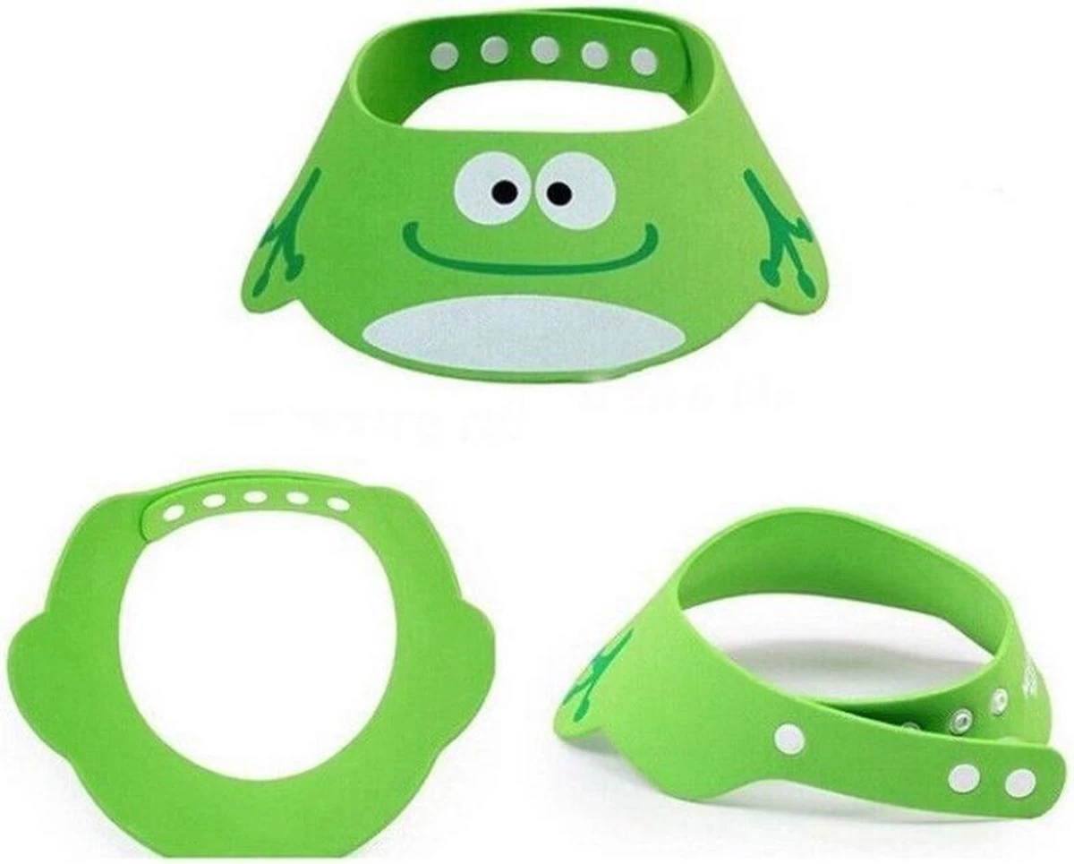 Merkloos Baby Douche Kapje - Hulp Bij Haren Wassen - Shower Cap - Bad Kapje - Petje Voor Baby, Peuter En Kind - Groen 2 Merkloos Baby Douche Kapje - Hulp Bij Haren Wassen - Shower Cap - Bad Kapje - Petje Voor Baby, Peuter En Kind - Groen - Afbeelding 2