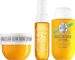 Set /bath And Body /Douchegel /Body Mist /Bum Bum Cream
