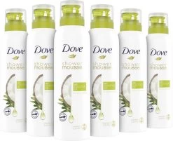Dove Coconot Oil Doucheschuim - 6 X 200ml - Voordeelverpakking