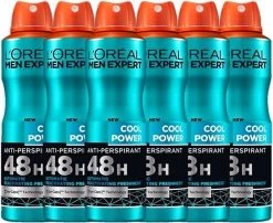L’Oréal Paris Men Expert Cool Powder Deodorant Spray - 6 X 150 Ml 5 L’Oréal Paris Men Expert Cool Powder Deodorant Spray - 6 X 150 Ml -Lichaamsverzorging 1200x982 5