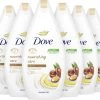 Dove Nourishing Care Douchegel - Triple Moisture Serum - 6 X 450 Ml