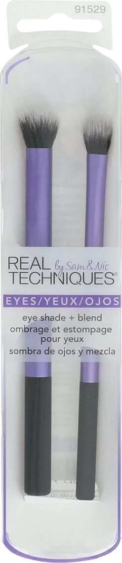 Real Techniques - Techniques Eye Shade + Blend Brush + Bonus Brush 10 Real Techniques - Techniques Eye Shade + Blend Brush + Bonus Brush -Lichaamsverzorging 260x1200