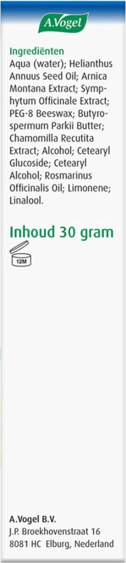 A.Vogel Arnica Vallen En Stoten Crème - Verzorgt De Blauwverkleurde Huid - 30 G 13 A.Vogel Arnica Vallen En Stoten Crème - Verzorgt De Blauwverkleurde Huid - 30 G -Lichaamsverzorging 270x1200 1
