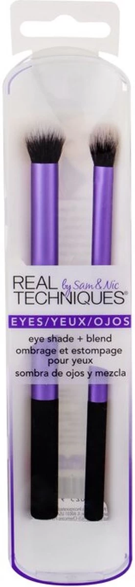 Real Techniques - Techniques Eye Shade + Blend Brush + Bonus Brush 5 Real Techniques - Techniques Eye Shade + Blend Brush + Bonus Brush - Afbeelding 5