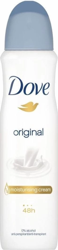 Dove Original Anti-transpirant Spray Vrouw - 6 X 150 Ml - Voordeelverpakking 24 Dove Original Anti-transpirant Spray Vrouw - 6 X 150 Ml - Voordeelverpakking -Lichaamsverzorging 278x1200 1