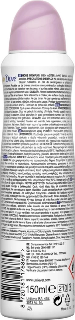 Dove Beauty Finish Anti-transpirant Deodorant - 6 X 150 Ml - Voordeelverpakking 12 Dove Beauty Finish Anti-transpirant Deodorant - 6 X 150 Ml - Voordeelverpakking -Lichaamsverzorging 282x1200 5