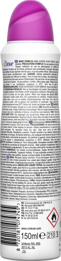 Dove Go Fresh Mix Anti-transpirant Deodorant Spray- 5 Stuks - Voordeelverpakking 14 Dove Go Fresh Mix Anti-transpirant Deodorant Spray- 5 Stuks - Voordeelverpakking -Lichaamsverzorging 282x1200 9