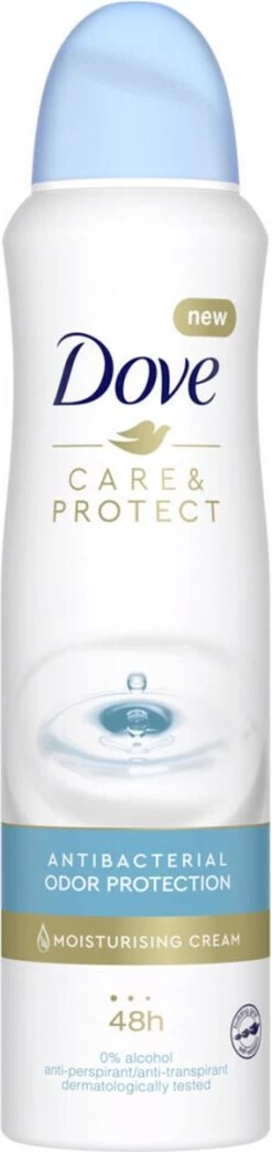 Dove Care & Protect Anti-Transpirant Deodorant Spray - 6 X 150 Ml - Voordeelverpakking -Lichaamsverzorging 284x1200 1