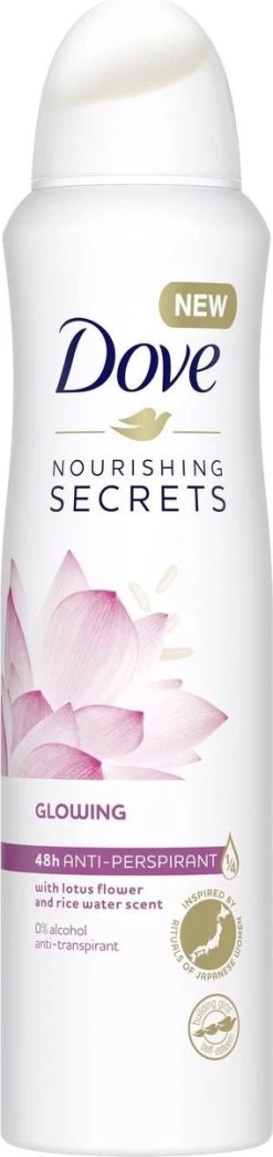 Dove Nourishing Secrets Glowing Anti-transpirant Spray - 6 X 150 Ml 10 Dove Nourishing Secrets Glowing Anti-transpirant Spray - 6 X 150 Ml -Lichaamsverzorging 284x1200 2