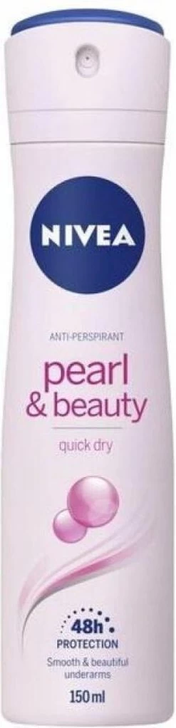 NIVEA Pearl & Beauty Deodorant Spray - 6 X 150 Ml - Voordeelverpakking -Lichaamsverzorging 290x1200 3