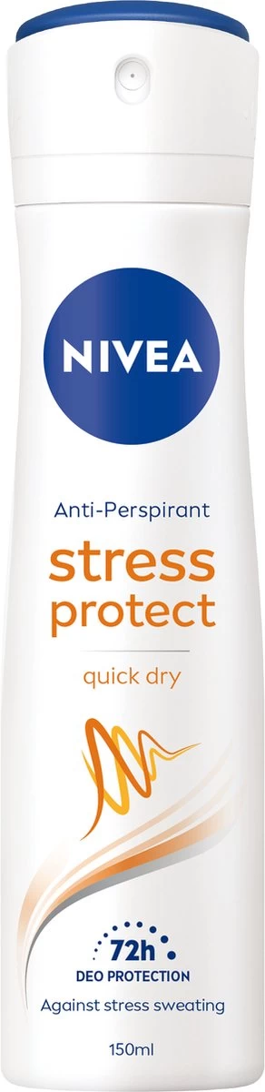 NIVEA Stress Protect - 6 X 150 Ml - Voordeelverpakking - Deodorant Spray 2 NIVEA Stress Protect - 6 X 150 Ml - Voordeelverpakking - Deodorant Spray - Afbeelding 2