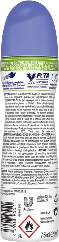 Dove Original Compressed Deodorant - 75 Ml (6 Stuks) 16 Dove Original Compressed Deodorant - 75 Ml (6 Stuks) -Lichaamsverzorging 293x1200 1