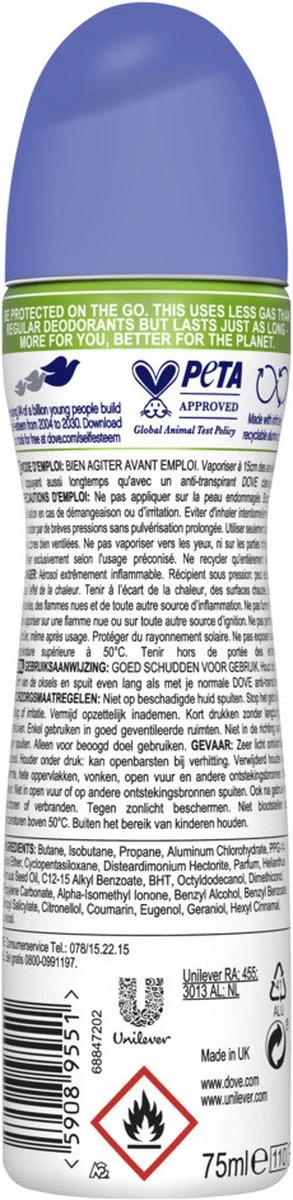 Dove Original Compressed Deodorant - 75 Ml (6 Stuks) 7 Dove Original Compressed Deodorant - 75 Ml (6 Stuks) - Afbeelding 7