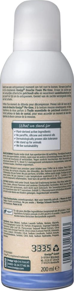 Kneipp Me-Time - Douche Foam -Lichaamsverzorging 307x1200 10
