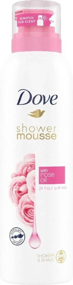 Dove Rose Oil Doucheschuim - 6 X 200 Ml - Voordeelverpakking -Lichaamsverzorging 307x1200 2