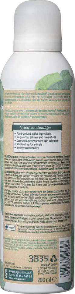 Kneipp Refreshing - Douche Foam 15 Kneipp Refreshing - Douche Foam -Lichaamsverzorging 307x1200 7