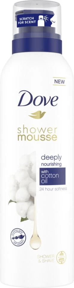 Dove Deeply Nourishing Doucheschuim - 6 X 200ml - Voordeelverpakking -Lichaamsverzorging 308x1200
