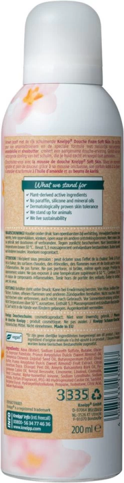 Kneipp Soft Skin - Douche Foam 18 Kneipp Soft Skin - Douche Foam -Lichaamsverzorging 309x1200 3