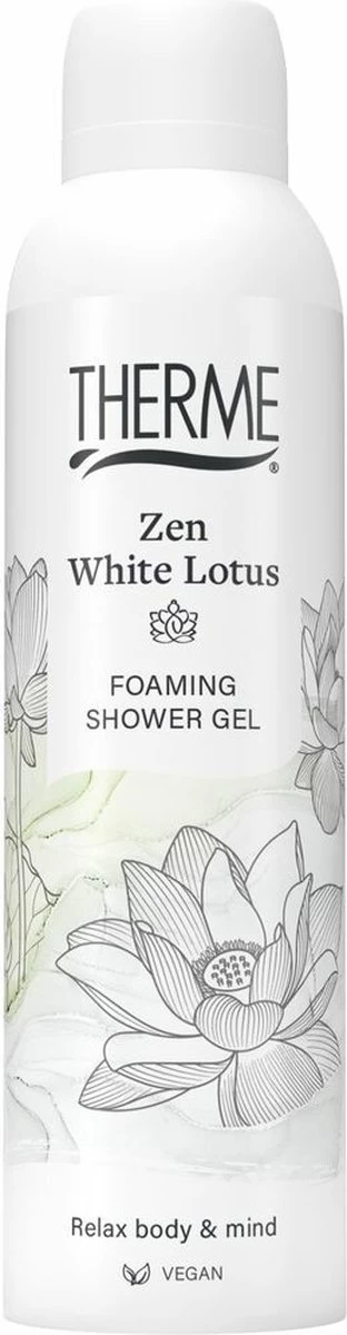 Therme Zen White Lotus Foaming Shower Gel 200 Ml 1 Therme Zen White Lotus Foaming Shower Gel 200 Ml