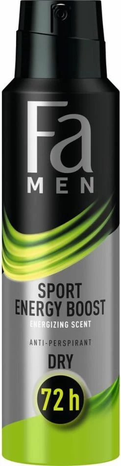 Fa Men Sport Energy Boost Deodorant Spray 6x150ml -Lichaamsverzorging 314x1200 4