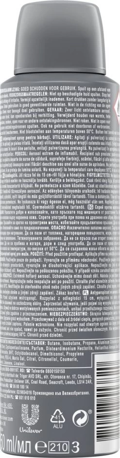 Dove Men+Care Elements Minerals & Sage Anti-Transpirant Deodorant Spray - 6 X 150 Ml - Voordeelverpakking -Lichaamsverzorging 316x1200 5