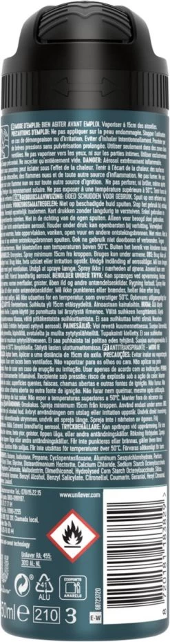 Rexona Men Marine Deodorant - 6 X 150 Ml - Voordeelverpakking -Lichaamsverzorging 319x1200 5