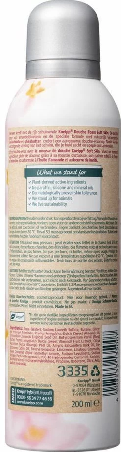 Kneipp Soft Skin - Douche Foam 19 Kneipp Soft Skin - Douche Foam -Lichaamsverzorging 321x1200 2