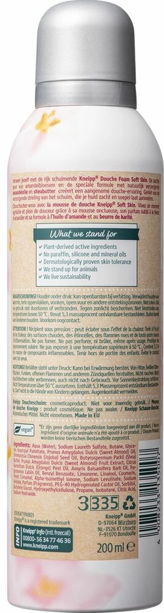 Kneipp Soft Skin - Douche Foam 10 Kneipp Soft Skin - Douche Foam - Afbeelding 10