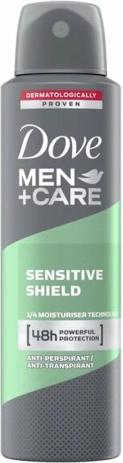 Dove Men+Care Sensitive Shield Anti-Transpirant Deodorant Spray - 6 X 150 Ml - Voordeelverpakking -Lichaamsverzorging 321x1200 4