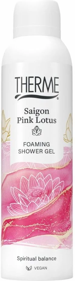Therme Foaming Shower Gel Saigon Pink Lotus 200 Ml
