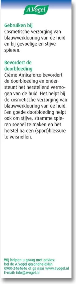 A.Vogel Arnica Vallen En Stoten Crème - Verzorgt De Blauwverkleurde Huid - 30 G 16 A.Vogel Arnica Vallen En Stoten Crème - Verzorgt De Blauwverkleurde Huid - 30 G -Lichaamsverzorging 324x1200