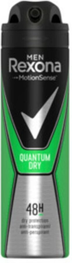 6x Rexona Men Deodorant Spray Quantum Dry 150 Ml -Lichaamsverzorging 331x1200 1