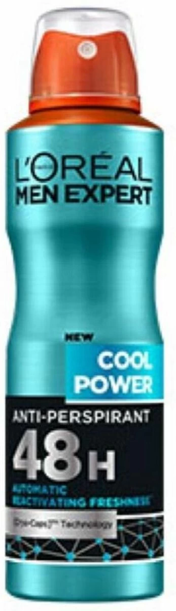 L’Oréal Paris Men Expert Cool Powder Deodorant Spray - 6 X 150 Ml 1 L’Oréal Paris Men Expert Cool Powder Deodorant Spray - 6 X 150 Ml