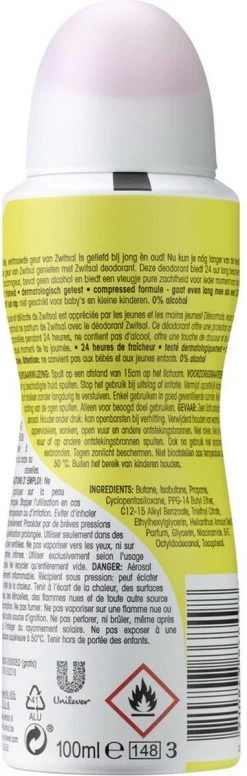 Zwitsal Original Deodorant - 6 X 100 Ml - Voordeelverpakking -Lichaamsverzorging 382x1200 1