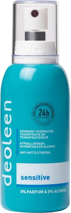 Deoleen Anti-transpirant - Pompspray Sensitive - Deodorant - 75 Ml -Lichaamsverzorging 402x1200 1
