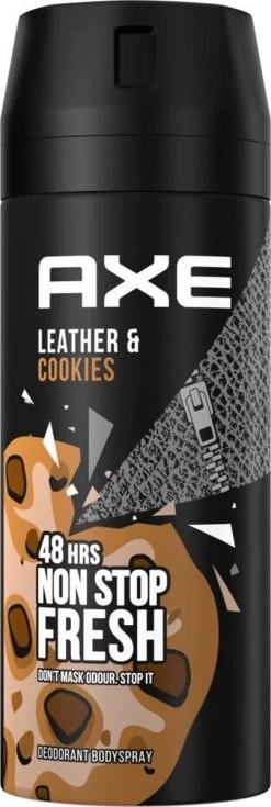 Axe Collision Leather & Cookies Bodyspray Deodorant - 6 X 150 Ml - Voordeelverpakking -Lichaamsverzorging 403x1200 4