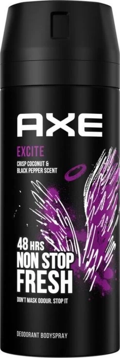 Axe Excite Bodyspray Deodorant - 6 X 150 Ml - Voordeelverpakking 25 Axe Excite Bodyspray Deodorant - 6 X 150 Ml - Voordeelverpakking -Lichaamsverzorging 403x1200 5