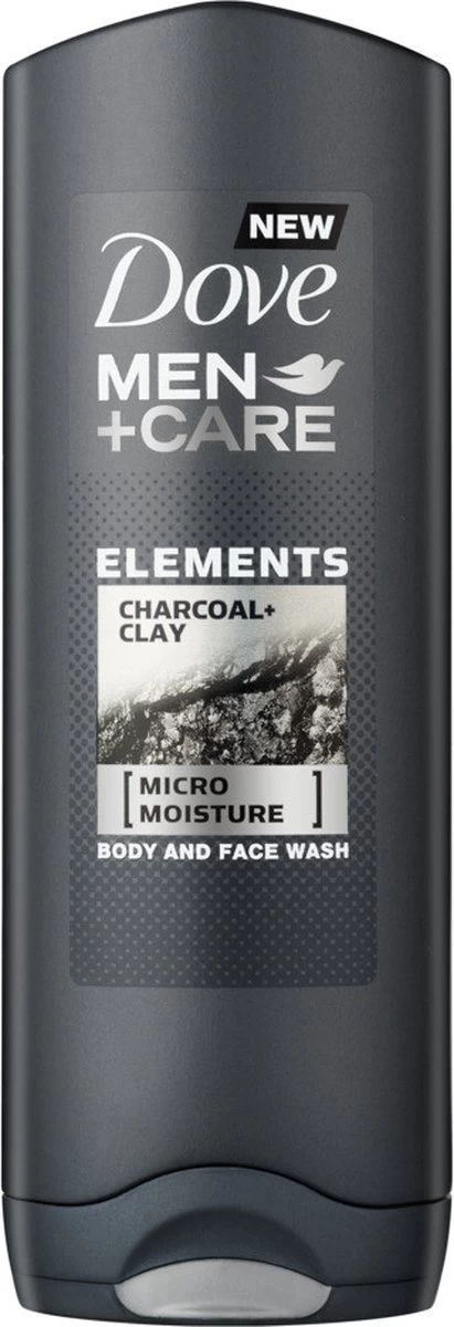 Dove Men+Care Douchegel Man Charcoal & Clay - 6 X 250 Ml - Voordeelverpakking 8 Dove Men+Care Douchegel Man Charcoal & Clay - 6 X 250 Ml - Voordeelverpakking - Afbeelding 8