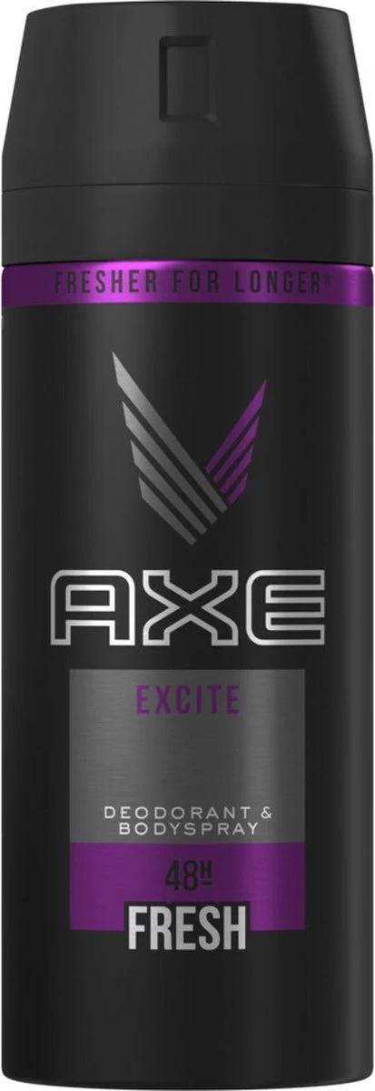 Axe Excite Bodyspray Deodorant - 6 X 150 Ml - Voordeelverpakking 12 Axe Excite Bodyspray Deodorant - 6 X 150 Ml - Voordeelverpakking - Afbeelding 12