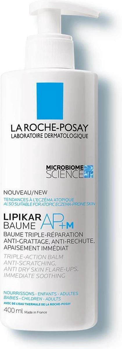 La Roche-Posay Lipikar Balsem AP+m Bodymelk - Droge Huid - 400 Ml 1 La Roche-Posay Lipikar Balsem AP+m Bodymelk - Droge Huid - 400 Ml