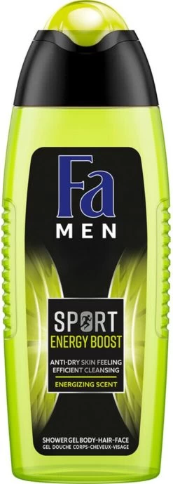 Fa Men Sport Energy Boost Douchegel 6x 250ml - Grootverpakking 24 Fa Men Sport Energy Boost Douchegel 6x 250ml - Grootverpakking -Lichaamsverzorging 430x1200 4