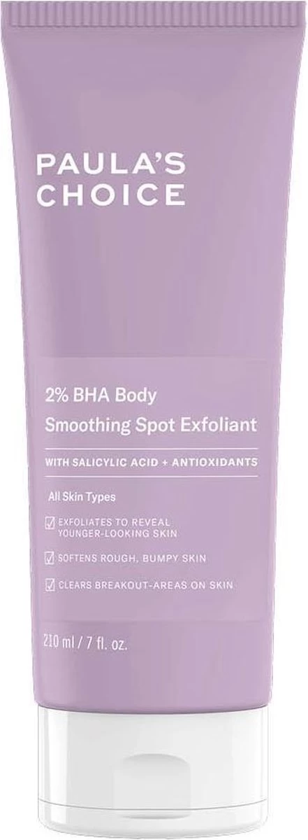 Paula's Choice 2% BHA Body Spot Exfoliant - Met Salicylzuur - Alle Huidtypen - 210 Ml 1 Paula's Choice 2% BHA Body Spot Exfoliant - Met Salicylzuur - Alle Huidtypen - 210 Ml