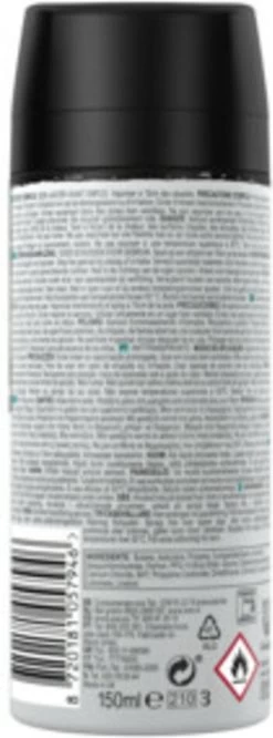 Axe Apollo Anti-transpirant Spray - 6 X 150 Ml - Voordeelverpakking -Lichaamsverzorging 445x1200 3