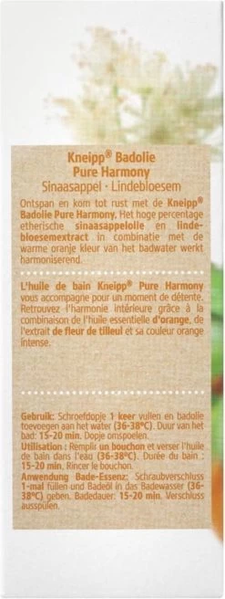 Kneipp Pure Harmony - Badolie -Lichaamsverzorging 452x1200 5